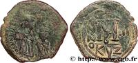 THE HERACLIUS DYNASTY (602-717) Follis HERACLIUS und HERACLIUS CONSTANTINUS Cyzique 612-613 (28mm, 10,06g, 12h) -
