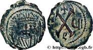 THE EMPIRE FROM ANASTASIUS TO MAURICE TIBERIUS (49 Decanummium MAURICIUS TIBERIUS Theoupolis (Antioche) 587-588 (18,5mm, 3,04g, 6h) -