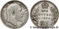 BRITISCH-INDIEN 1 Rupee (Roupie) Edouard VII BRITISCH-INDIEN Calcutta 1903 (30,5mm, 11,65g, 12h) -