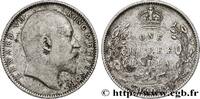 BRITISCH-INDIEN 1 Rupee (Roupie) Edouard VII BRITISCH-INDIEN Bombay 1904 (30,5mm, 11,50g, 12h) -