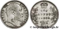 BRITISCH-INDIEN 1 Rupee (Roupie) Edouard VII BRITISCH-INDIEN Calcutta 1904 (30,5mm, 11,52g, 12h) -