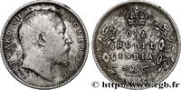 BRITISCH-INDIEN 1 Rupee (Roupie) Edouard VII BRITISCH-INDIEN Calcutta 1905 (30,5mm, 11,55g, 12h) -