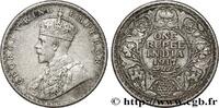 BRITISCH-INDIEN 1 Rupee (Roupie) Georges V BRITISCH-INDIEN Bombay 1917 (30,52mm, 11,59g, 12h) -