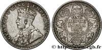 BRITISCH-INDIEN 1 Rupee (Roupie) Georges V BRITISCH-INDIEN Bombay 1917 (30,52mm, 11,65g, 12h) -