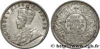 BRITISCH-INDIEN 1 Rupee (Roupie) Georges V BRITISCH-INDIEN Bombay 1919 (30,52mm, 11,65g, 12h) -