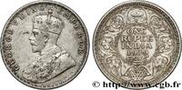 BRITISCH-INDIEN 1 Rupee (Roupie) Georges V BRITISCH-INDIEN Calcutta 1919 (30,52mm, 11,62g, 12h) -