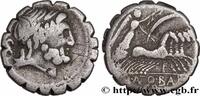 THE REPUBLIC (280 BC to 27 BC) Denier serratus ANTONIA Rome 83-82 AC. (17,5mm, 3,98g, 12h) -