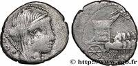 THE REPUBLIC (280 BC to 27 BC) Denier RUBRIA Rome 87 AC. (17mm, 3,82g, 12h) -