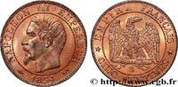FRANKREICH Cinq centimes Napoléon III, tête nue ZWEITES KAISERREICH Rouen 1854 (25mm, 5,02g, 6h) -