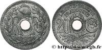 FRANKREICH 20 centimes Lindauer PROVISORY GOVERNEMENT OF THE FRENCH REPUBLIC Beaumont-Le-Roger 1946 (24mm, 3,04g, 6h) -
