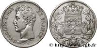 FRANKREICH 5 francs Charles X, 1er type KARL X Paris 1824 (37mm, 24,75g, 6h) -