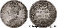 BRITISCH-INDIEN 1 Roupie Victoria BRITISCH-INDIEN Calcutta 1862 (30,72mm, 11,51g, 12h) -