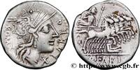 THE REPUBLIC (280 BC to 27 BC) Denier FABIA Rome ou Italie 124 AC. (18mm, 3,80g, 9h) -