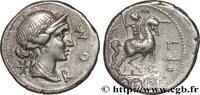 THE REPUBLIC (280 BC to 27 BC) Denier AEMILIA Rome c. 114-113 AC. (18,5mm, 3,91g, 7h) -