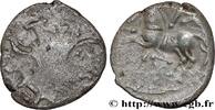 FRANKREICH Denier KALETEDOY, au delta renversé GALLIEN - BELGICA - LINGONES (Region die Langres) c. 80-50 AC. (13mm, 1,73g, h) -