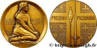 FRANKREICH Médaille, 500e anniversaire de la mort de Jeanne d JEANNE D’ARC (1931) (79,5mm, 249,63g, 12h) -