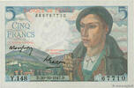 FRANKREICH 5 Francs BERGER FRANKREICH 5 Francs BERGER 1947 ST -