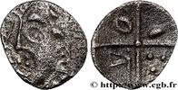 FRANKREICH Obole à la croix, S. 416 et 428, du type de Grabel GALLIEN - SÜDWESTGALLIEN - RUTENI (Region die Rodez) Ier siècle avant J.-C. (10mm, 0,34g, 12h) -