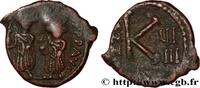THE EMPIRE FROM ANASTASIUS TO MAURICE TIBERIUS (49 Demi-follis JUSTINUS II und SOPHIE Thessalonique 573-574 (18mm, 3,55g, 6h) -