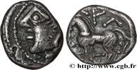 FRANKREICH Denier KALETEDOY, au delta renversé GALLIEN - BELGICA - LINGONES (Region die Langres) c. 80-50 AC. (12mm, 1,88g, 9h) -