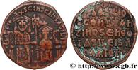 THE MACEDONIAN DYNASTY (867-1081) Follis BASILIUS I und CONSTANTINUS Constantinople 868-870 (27,5mm, 7,93g, 6h) -