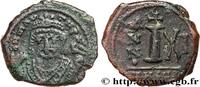 THE EMPIRE FROM ANASTASIUS TO MAURICE TIBERIUS (49 Decanummium MAURICIUS TIBERIUS Theoupolis (Antioche) 592-593 (16mm, 3,07g, 6h) -
