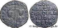THE MACEDONIAN DYNASTY (867-1081) Follis CONSTANTIN VII et ZOÉ Constantinople 914-919 (24,5mm, 6,64g, 6h) -