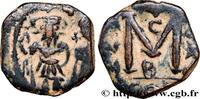 THE HERACLIUS DYNASTY (602-717) Follis HERACLIUS, HERACLIUS CONSTANTINUS und HERACLONAS Constantinople 639-640 (17mm, 3,14g, 6h) -
