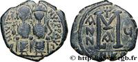 THE EMPIRE FROM ANASTASIUS TO MAURICE TIBERIUS (49 Follis JUSTINUS II und SOPHIE Nicomédie 569-570 (26,5mm, 11,59g, 6h) -