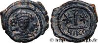 THE HERACLIUS DYNASTY (602-717) Decanummium HERACLIUS und HERACLIUS CONSTANTINUS Nicomédie 582-583 (16mm, 3,23g, 1h) -