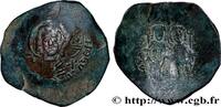 THE COMNENUS DYNASTY (1081-1204) Aspron trachy (scyphate) ALEXIOS III ANGELOS-KOMNENOS Constantinople c. 1195-1203 (27mm, 3,86g, 5h) -