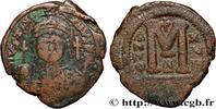 THE EMPIRE FROM ANASTASIUS TO MAURICE TIBERIUS (49 Follis, petit module JUSTINIANUS I Nicomédie 545-546 (32,5mm, 18,75g, 1h) -