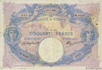 FRANKREICH 50 Francs BLEU ET ROSE FRANKREICH 50 Francs BLEU ET ROSE 1903 fS -