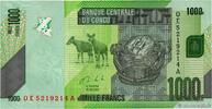 DEMOKRATISCHE REPUBLIK KONGO 1000 Francs DEMOKRATISCHE REPUBLIK KONGO 1000 Francs 2020 ST -