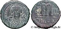 THE EMPIRE FROM ANASTASIUS TO MAURICE TIBERIUS (49 Follis MAURICIUS TIBERIUS Theoupolis (Antioche) 584-585 (28,5mm, 12,50g, 6h) -