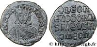THE MACEDONIAN DYNASTY (867-1081) Follis LEO VI DER WEISE Constantinople 886 (25mm, 6,04g, 6h) -