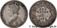 BRITISCH-INDIEN 1 Roupie Victoria BRITISCH-INDIEN Bombay 1890 (30,5mm, 11,62g, 12h) -