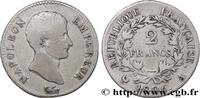 FRANKREICH 2 francs Napoléon Empereur, Calendrier grégorien GESCHICHTE FRANKREICHS Paris 1806 (27mm, 9,76g, 6h) -