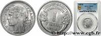 FRANKREICH 1 franc Morlon, légère VIERTE FRANZOSISCHE REPUBLIK Beaumont-Le-Roger 1949 (23mm, 1,30g, 6h) -