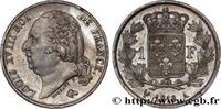 FRANKREICH 1 franc Louis XVIII LUDWIG XVIII Paris 1818 (23mm, 5g, 6h) -