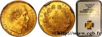 FRANKREICH 5 francs or Napoléon III, tête nue, petit module, ZWEITES KAISERREICH Paris 1854 (14mm, 1,61g, 6h) -