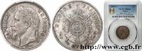 FRANKREICH 1 franc Napoléon III, tête laurée ZWEITES KAISERREICH Paris 1869 (23mm, 5g, 6h) -