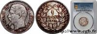 FRANKREICH 1 franc Napoléon III, tête nue ZWEITES KAISERREICH Paris 1856 (23mm, g, 6h) -
