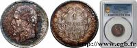 FRANKREICH 1 franc Napoléon III, tête nue ZWEITES KAISERREICH Paris 1860 (23mm, g, 6h) -