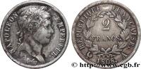 FRANKREICH 2 francs Napoléon Ier tête laurée, République fran GESCHICHTE FRANKREICHS Paris 1808 (27mm, 9,66g, 6h) -