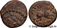 FRANKREICH Denier DIASVLOS GALLIEN - NORDGALLIEN - ÆDUI (BIBRACTE, Region die Mont-Beuvray) Autun (71) c. avant 52 AC. (12,5mm, 1,72g, 2h) -
