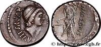 THE REPUBLIC (280 BC to 27 BC) Denier CORDIA Rome 46 AC. (15,5mm, 4,13g, 2h) -