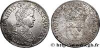 FRANKREICH Écu, portrait à la mèche longue LOUIS XIV THE SUN KING Paris 1651 (38,5mm, 27,08g, 6h) -