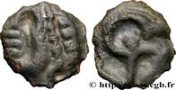 FRANKREICH Potin à l’hippocampe, tête à la chevelure bouletée GALLIEN - NORDGALLIEN - ÆDUI (BIBRACTE, Region die Mont-Beuvray) Autun (71) c. 60-50 AC. (16mm, 2,36g, 5h) -