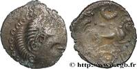 FRANKREICH Statère de billon, classe I au nez droit GALLIEN - ARMORICA - CORIOSOLITÆ (Region die Corseul, Cotes d'Armor) Saint-Brieuc (22) c. 80-50 AC. (23,5mm, 6,61g, 3h) -